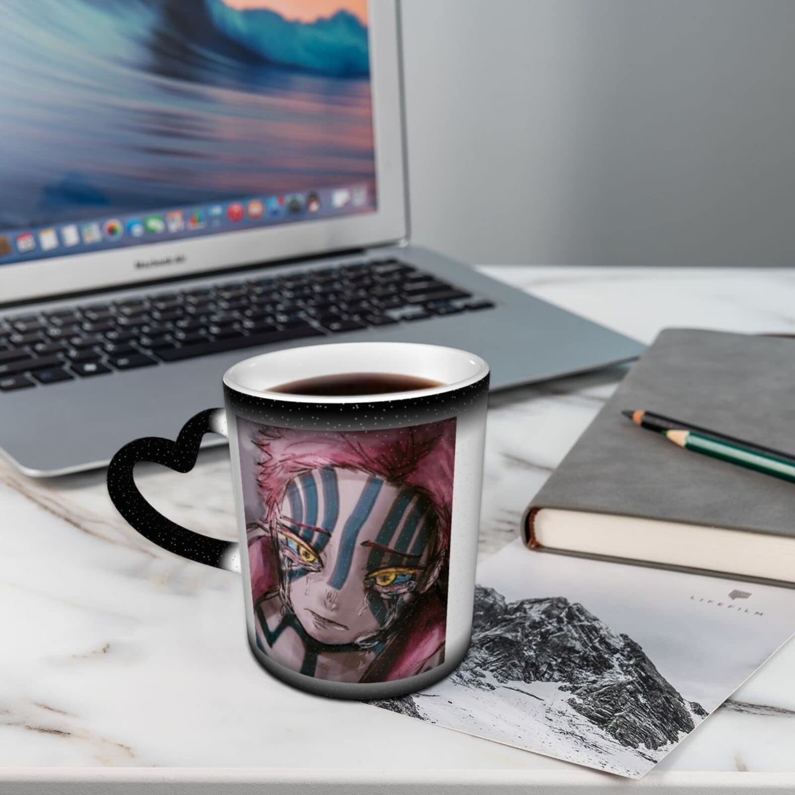 Amazon | 鬼滅の刃 猗窩座 あかざ 十二鬼月 上弦の参 色が変わる